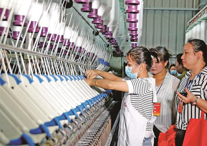 尤溪举办纺织技能竞赛 以赛促学展工匠风采